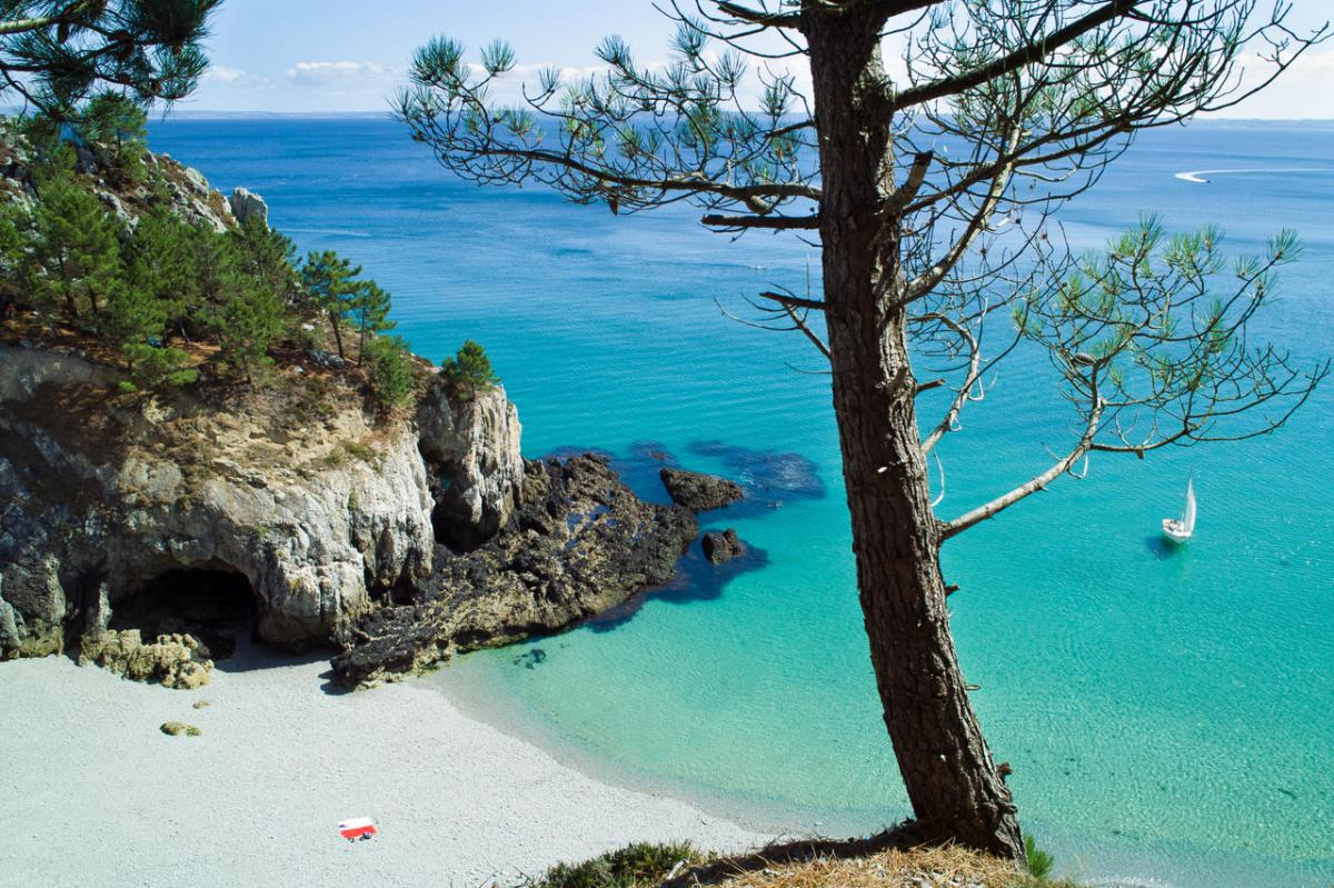 Ile Vierge, Presqu'ile de Crozon, une des plus belles plages de France