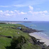 Parapente sur Pointe de Trefeuntec et Menez Hom